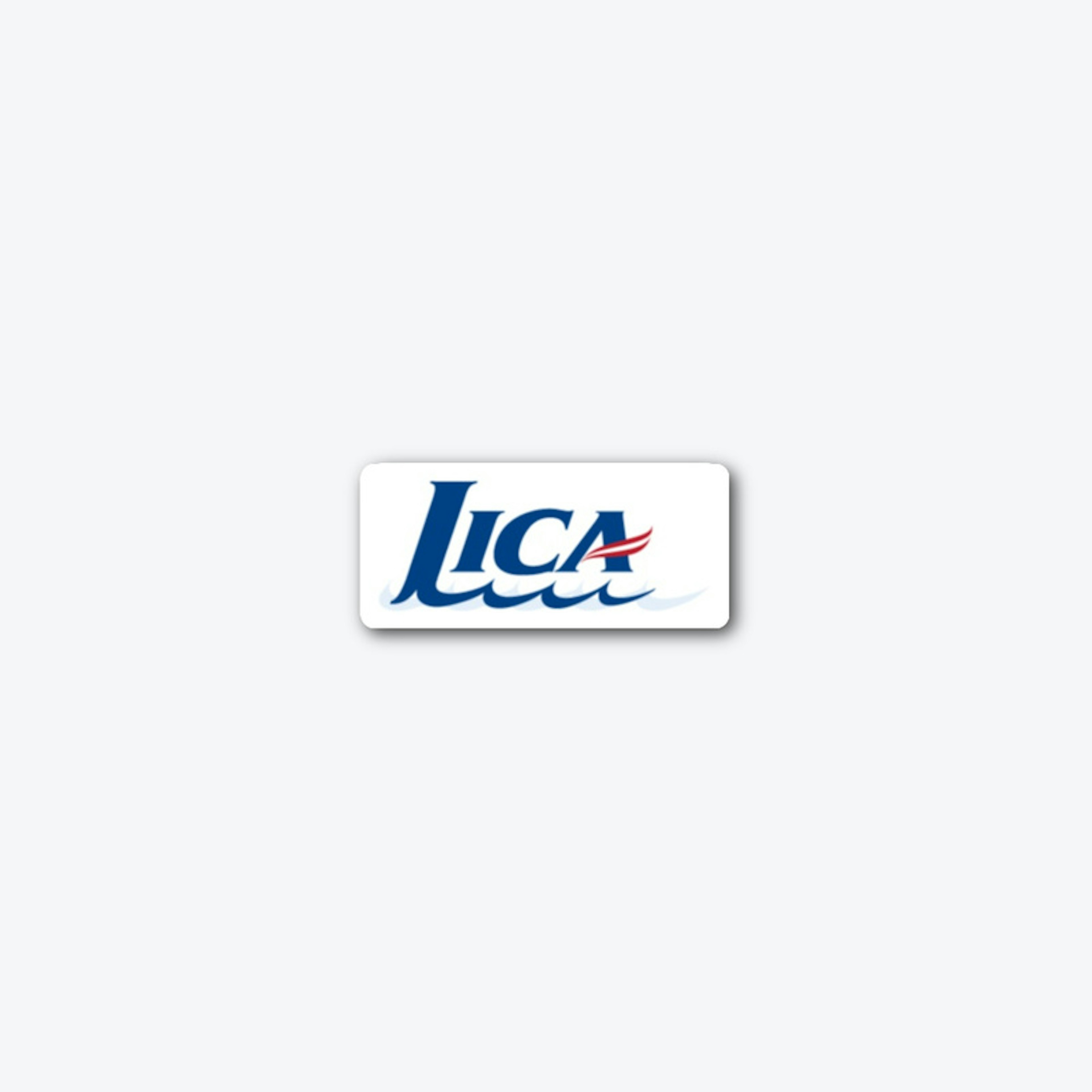 LICA logo sticker