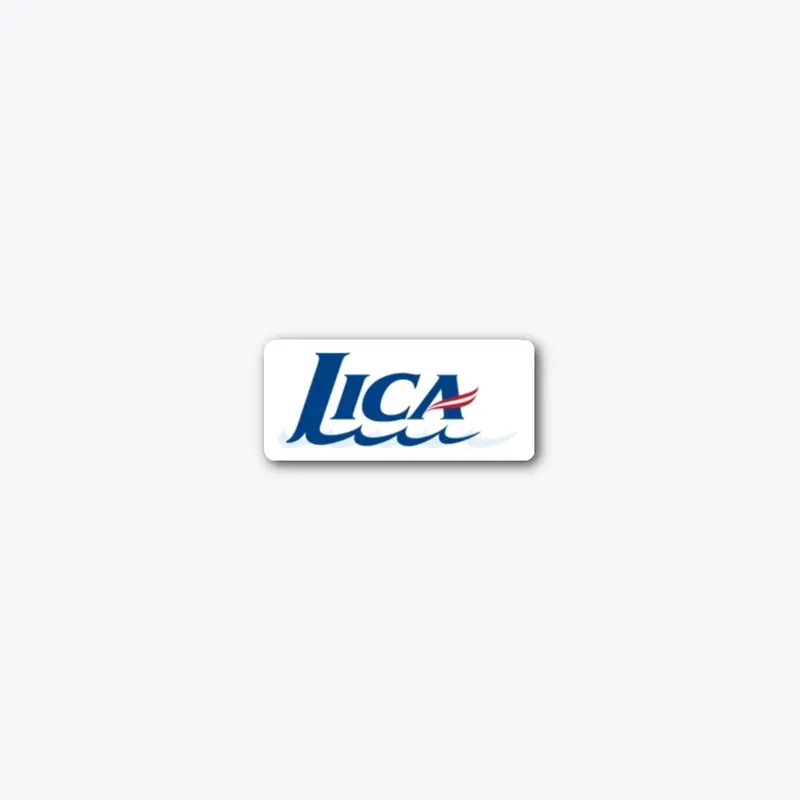 LICA logo sticker